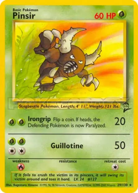 Pinsir — Base Set 2