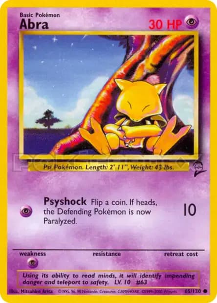 Abra — Base Set 2