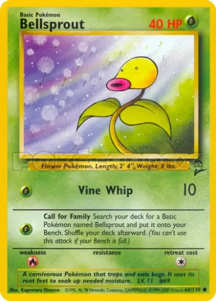 Bellsprout — Base Set 2