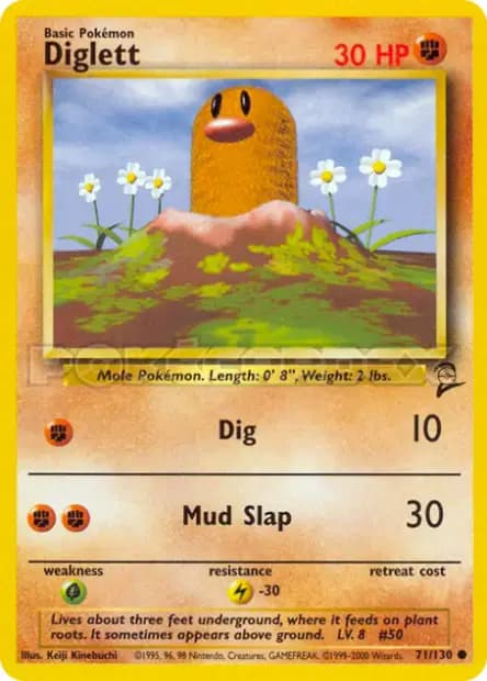 Diglett — Base Set 2