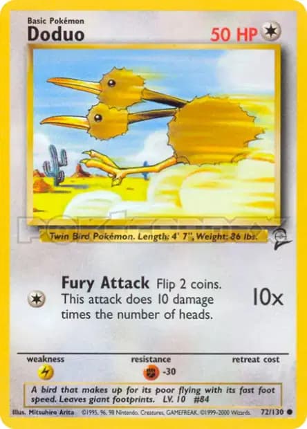 Doduo — Base Set 2