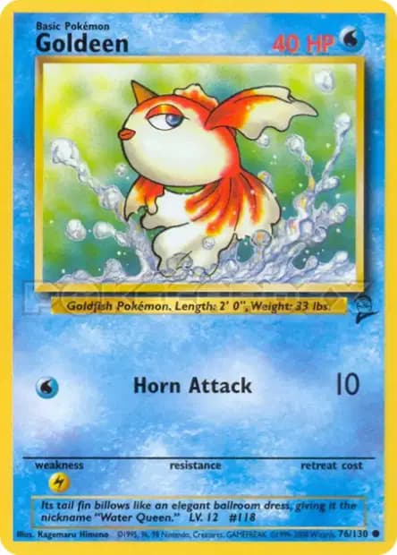 Goldeen — Base Set 2