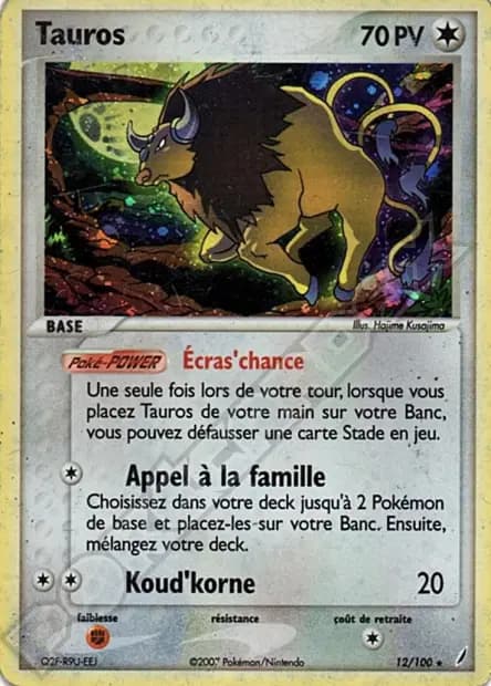 Tauros — EX Crystal Guardians