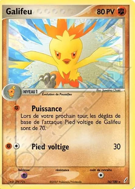 Combusken — EX Crystal Guardians