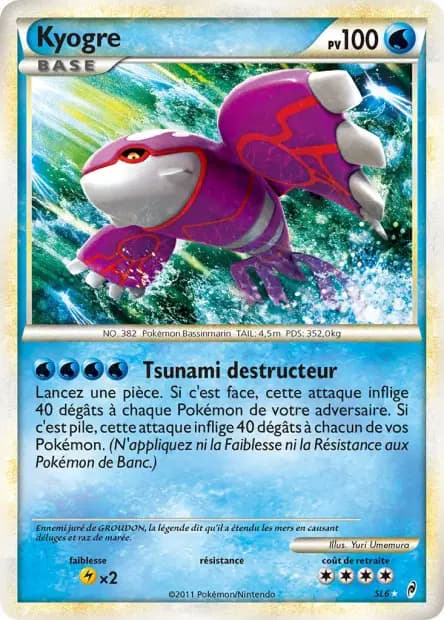Kyogre — Call of Legends