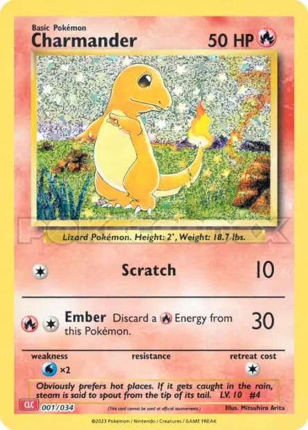Charmander — TCG Classic Charizard & Ho-Oh