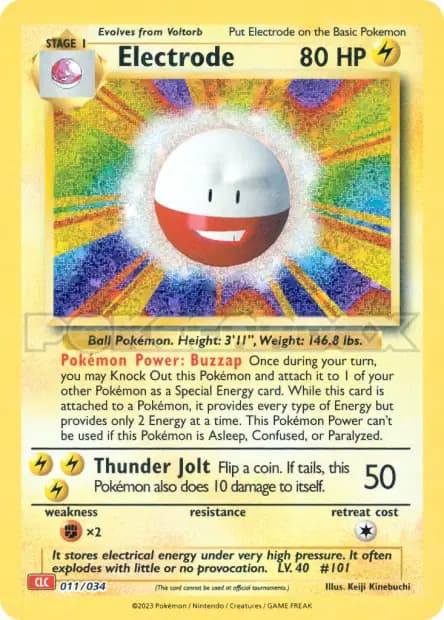 Electrode — TCG Classic Charizard & Ho-Oh