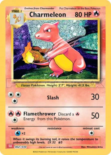 Charmeleon — TCG Classic Charizard & Ho-Oh