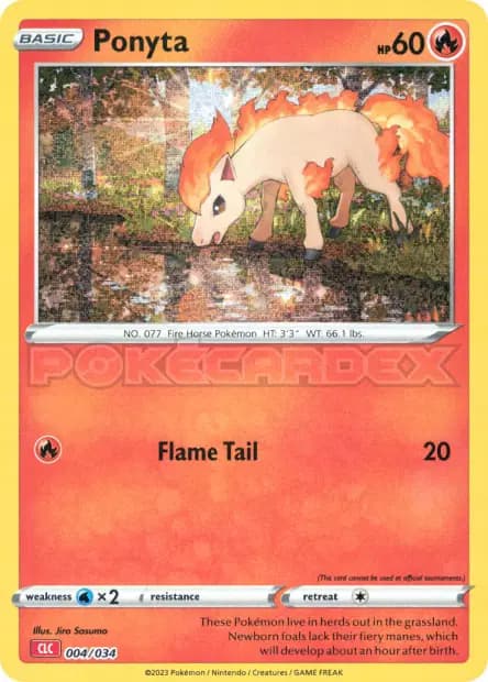 Ponyta — TCG Classic Charizard & Ho-Oh