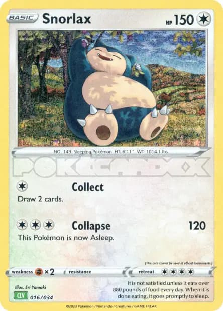 Snorlax — TCG Classic Venusaur & Lugia