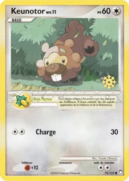 Bidoof — Pokémon Calendar 2009