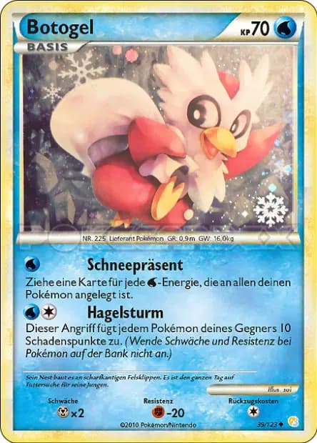Delibird — Pokémon Calendar 2010