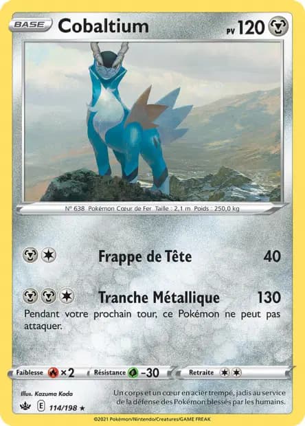 Cobalion — Chilling Reign
