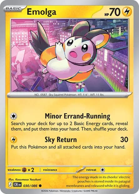 Emolga — Chaos Rising