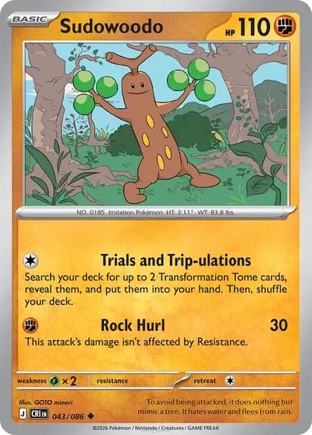 Sudowoodo — Chaos Rising