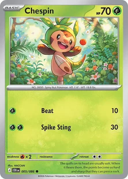 Chespin — Chaos Rising