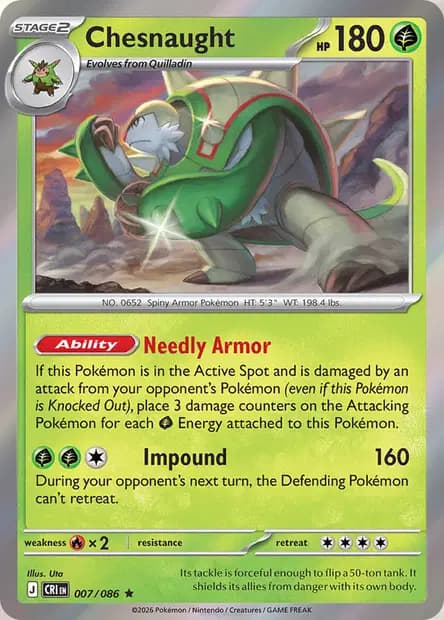Chesnaught — Chaos Rising