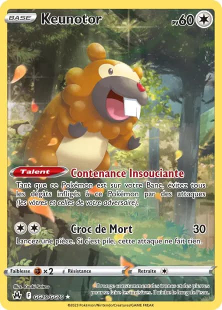 Bidoof — Crown Zenith