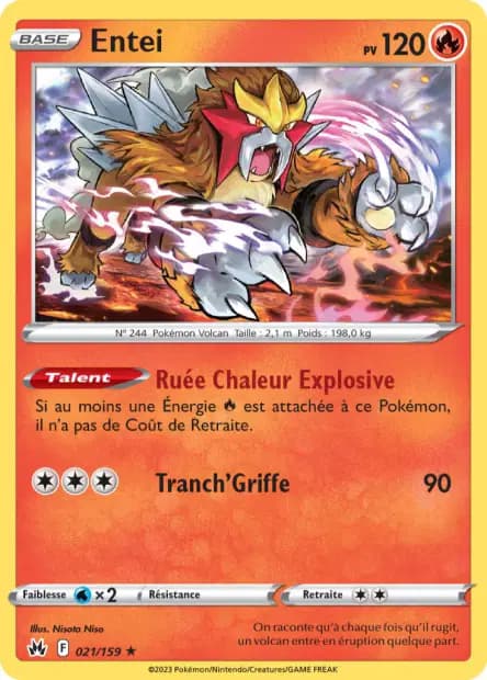 Entei — Crown Zenith