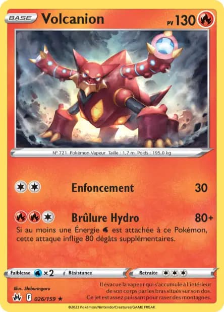 Volcanion — Crown Zenith