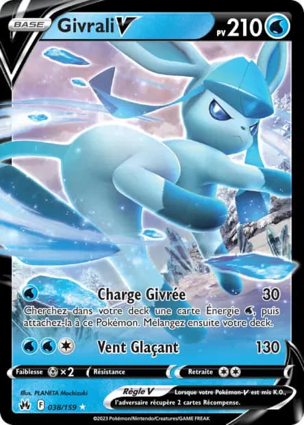 Glaceon — Crown Zenith