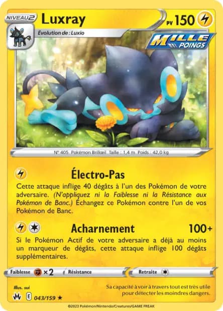 Luxray — Crown Zenith