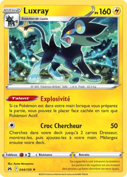 Luxray — Crown Zenith