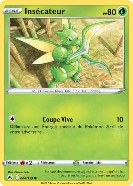 Scyther — Crown Zenith