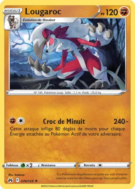Lycanroc — Crown Zenith