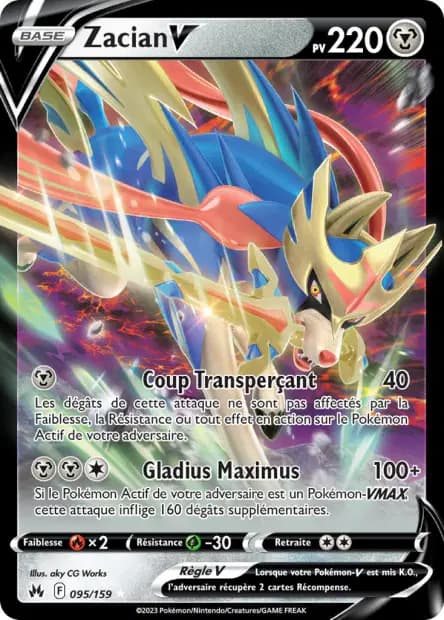 Zacian — Crown Zenith