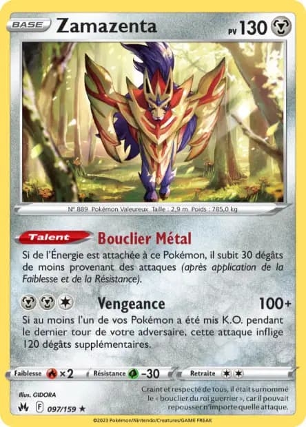 Zamazenta — Crown Zenith