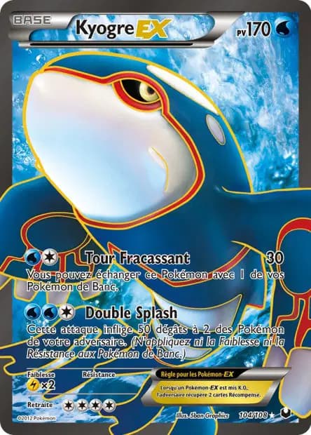 Kyogre — Dark Explorers