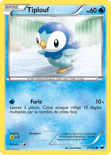 Piplup — Dark Explorers