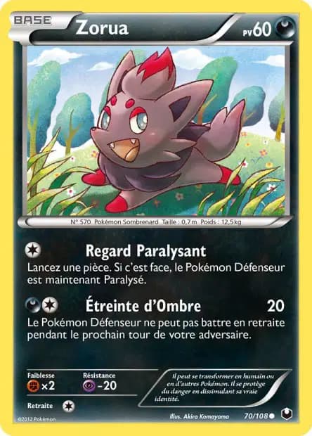 Zorua — Dark Explorers