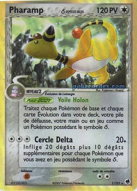 Ampharos — EX Dragon Frontiers