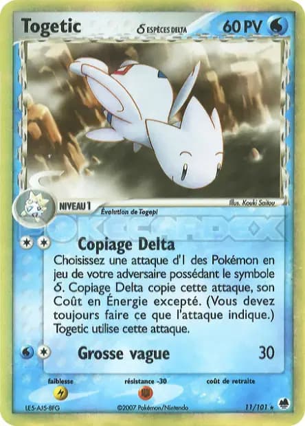 Togetic — EX Dragon Frontiers