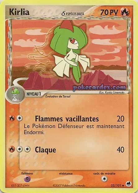Kirlia — EX Dragon Frontiers