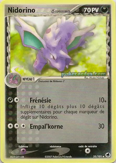 Nidorino — EX Dragon Frontiers