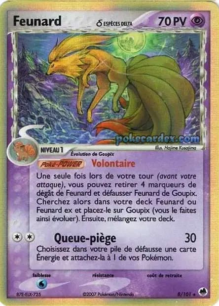 Ninetales — EX Dragon Frontiers