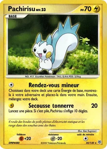 Pachirisu — Diamond & Pearl