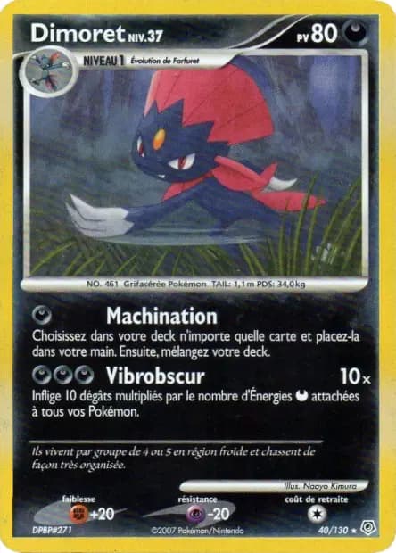 Weavile — Diamond & Pearl