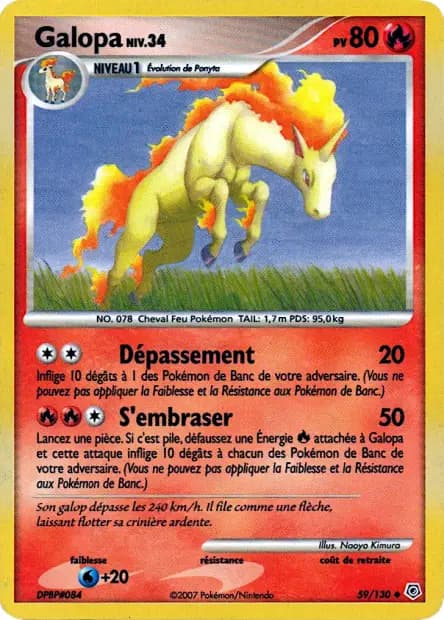 Rapidash — Diamond & Pearl