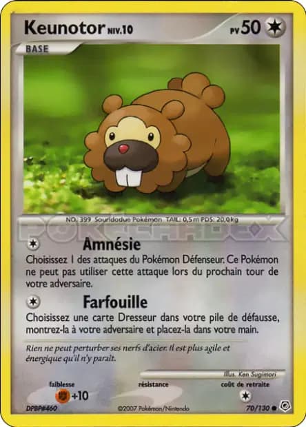 Bidoof — Diamond & Pearl