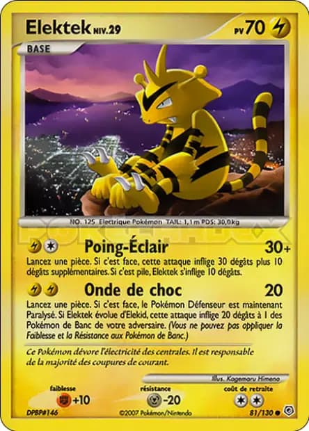 Electabuzz — Diamond & Pearl