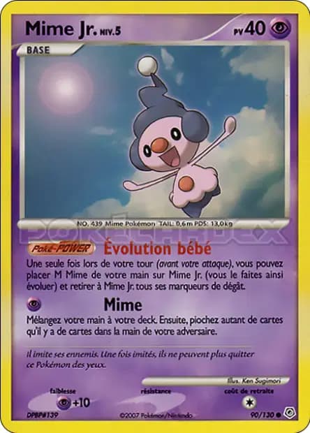 Mime Jr. — Diamond & Pearl