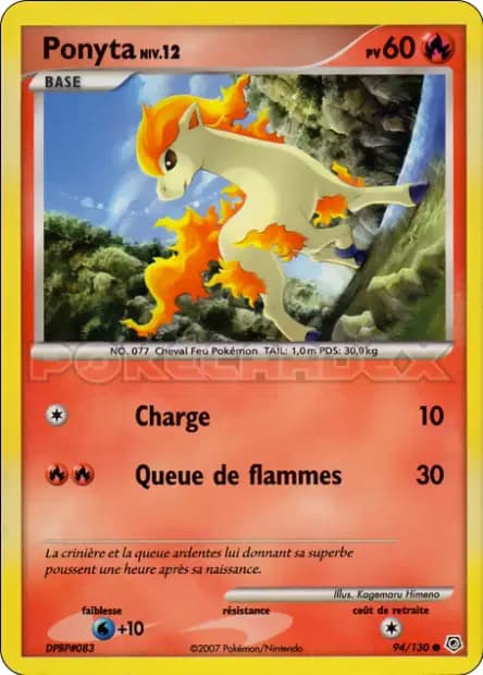 Ponyta — Diamond & Pearl