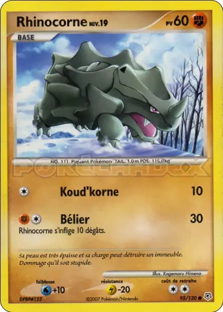 Rhyhorn — Diamond & Pearl