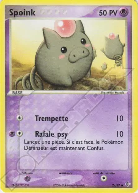 Spoink — EX Dragon