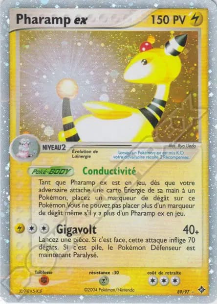 Ampharos — EX Dragon