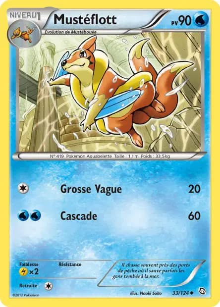 Floatzel — Dragons Exalted